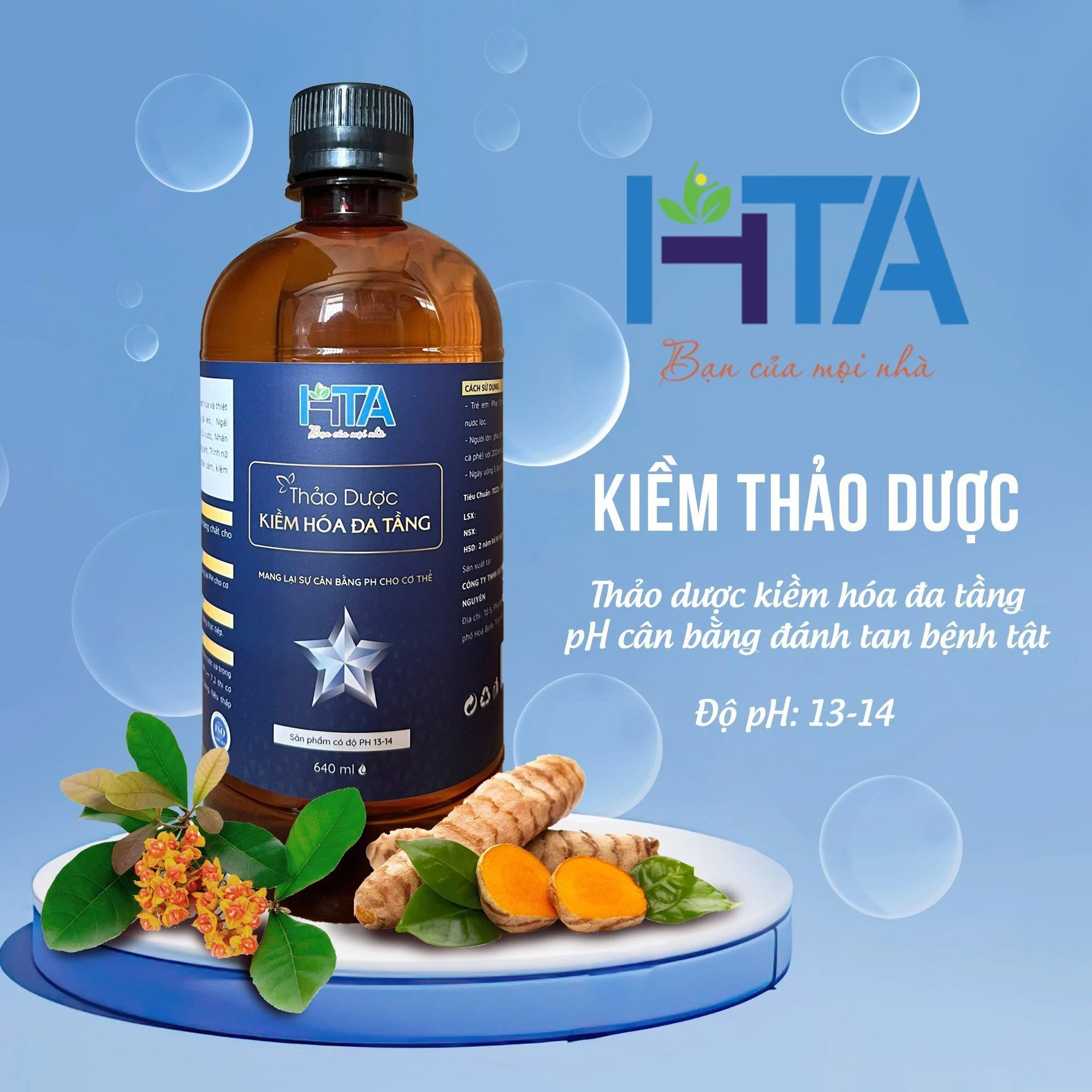 Thảo dược kiềm hoá đa tầng HTA